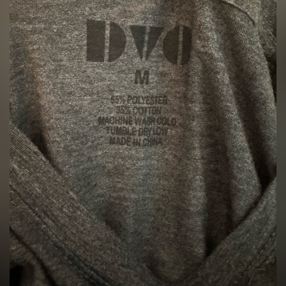 DVO Gray Short Sleeve Graphic T-Shirt Men’s M - Picture 5 of 5